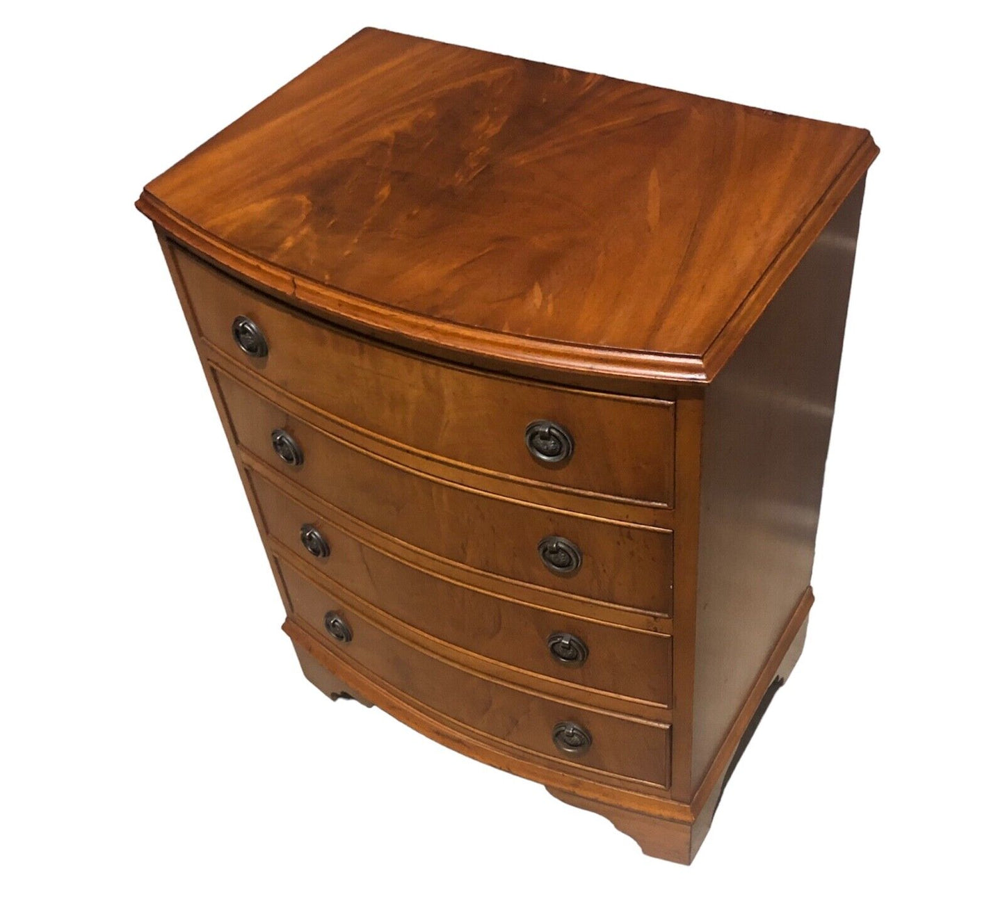 000888....Handsome Vintage Bedside Chest / Bedside Table ( sold )