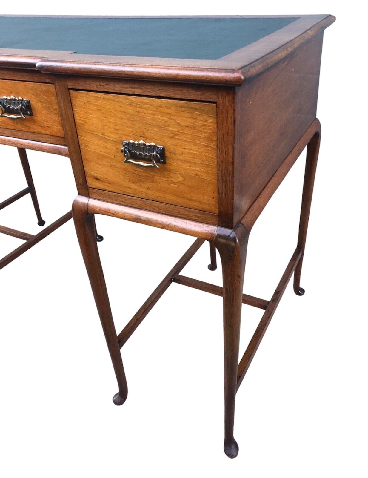 000881....Handsome Vintage Walnut Desk