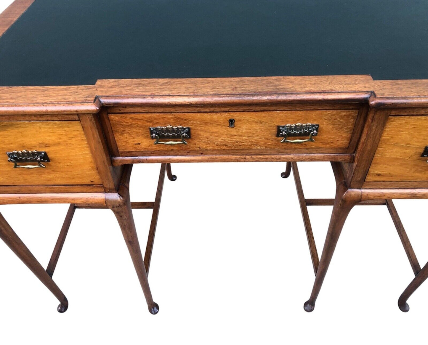 000881....Handsome Vintage Walnut Desk