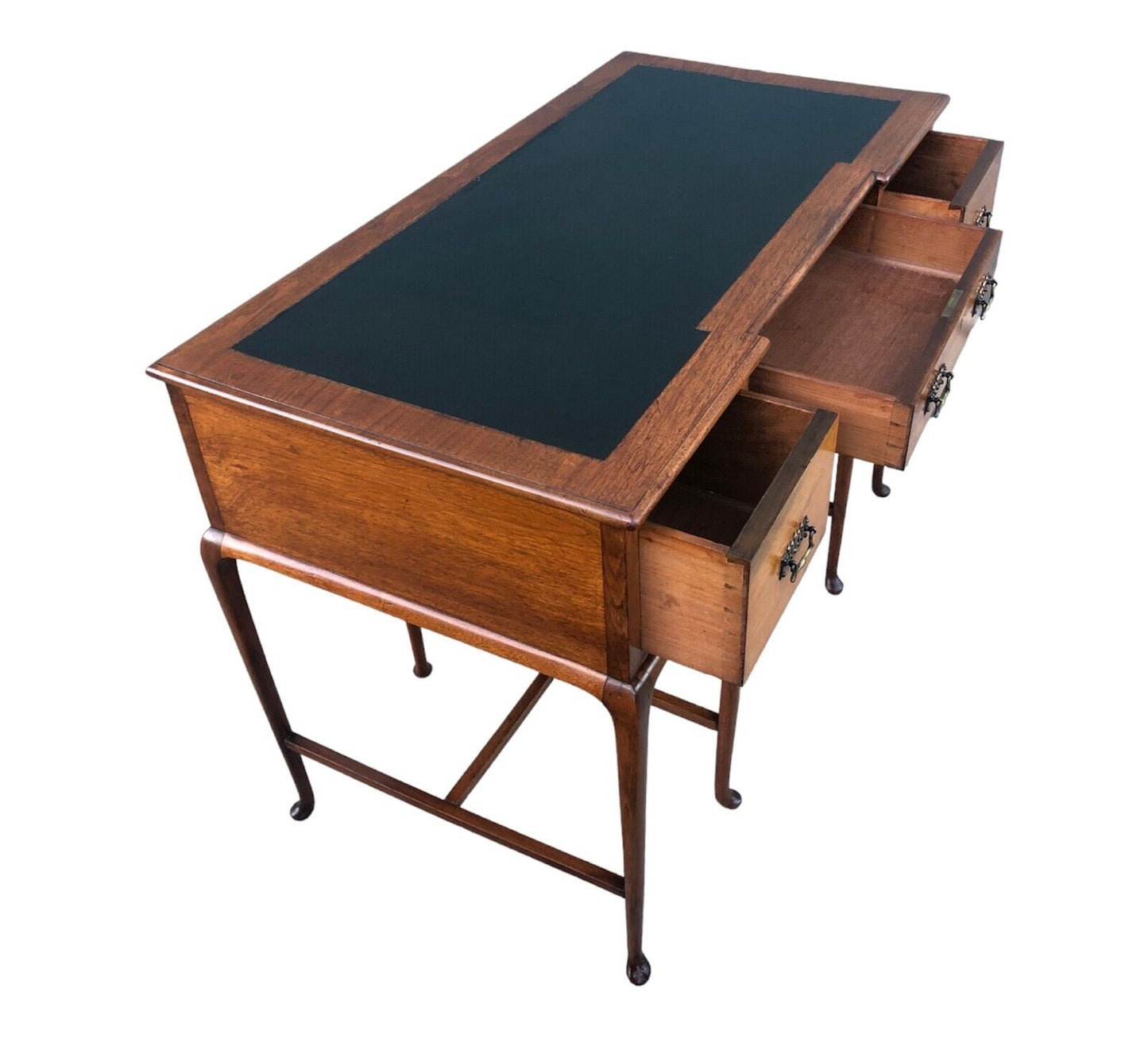 000881....Handsome Vintage Walnut Desk