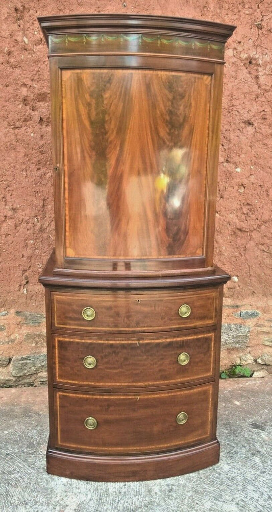 321.....Stunning Vintage Cabinet On Chest Drinks Cabinet