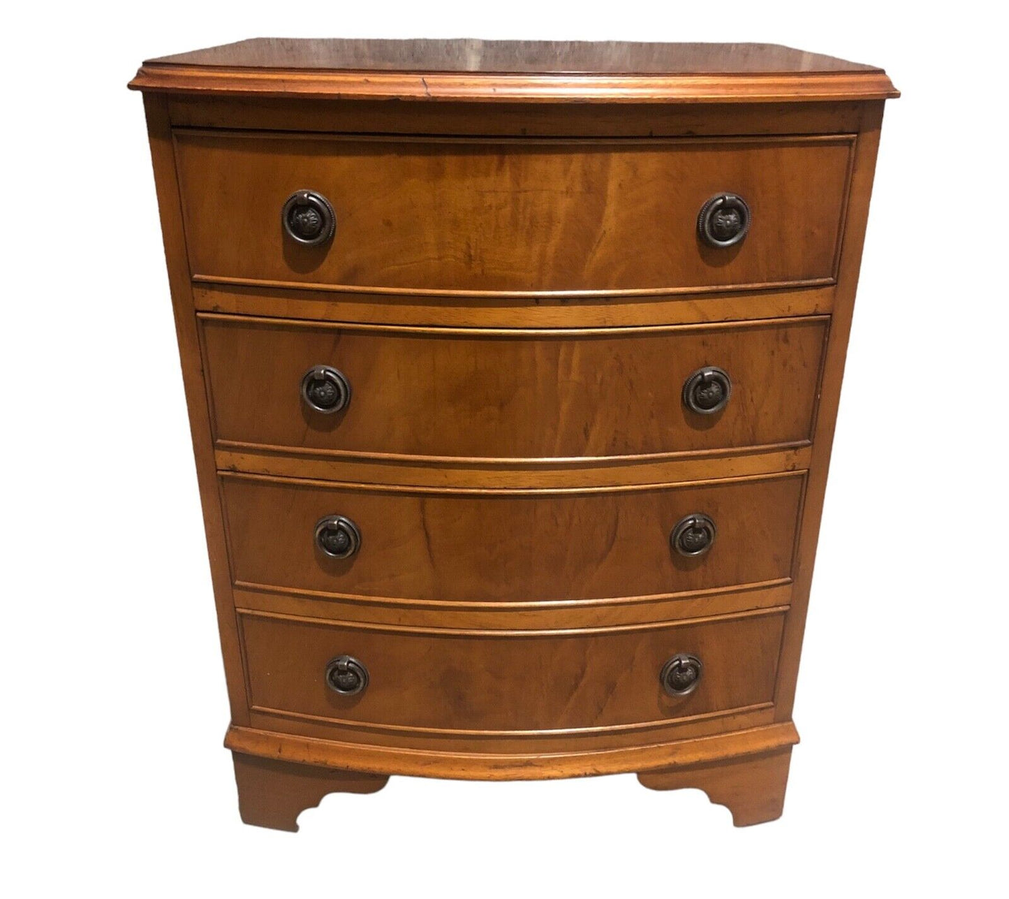 000888....Handsome Vintage Bedside Chest / Bedside Table ( sold )