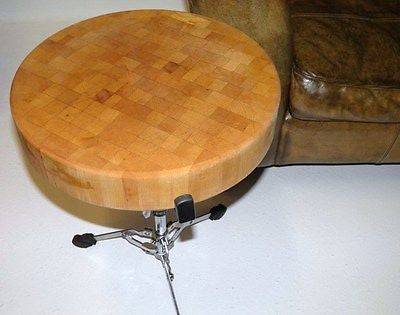 UPCYCLED DRUM TABLE