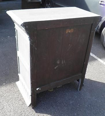 LATE 19th CENTURY CARVED OAK CUPBOARD / CABINET