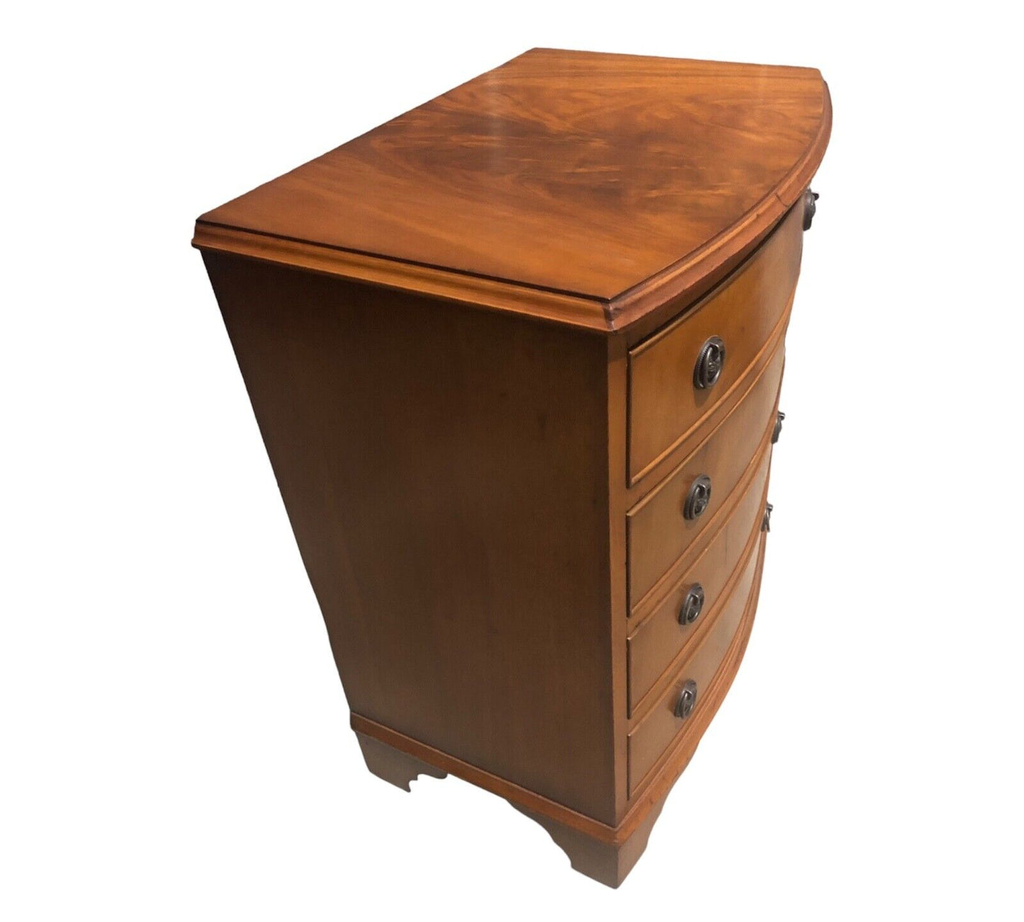 000888....Handsome Vintage Bedside Chest / Bedside Table ( sold )