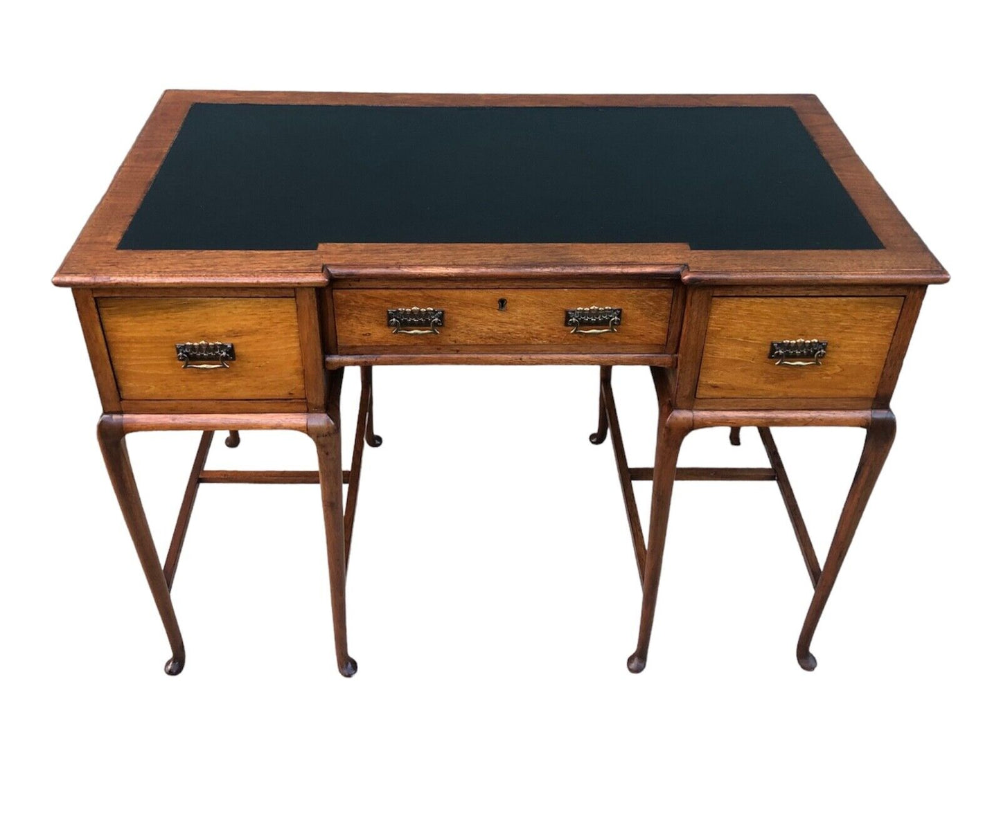 000881....Handsome Vintage Walnut Desk