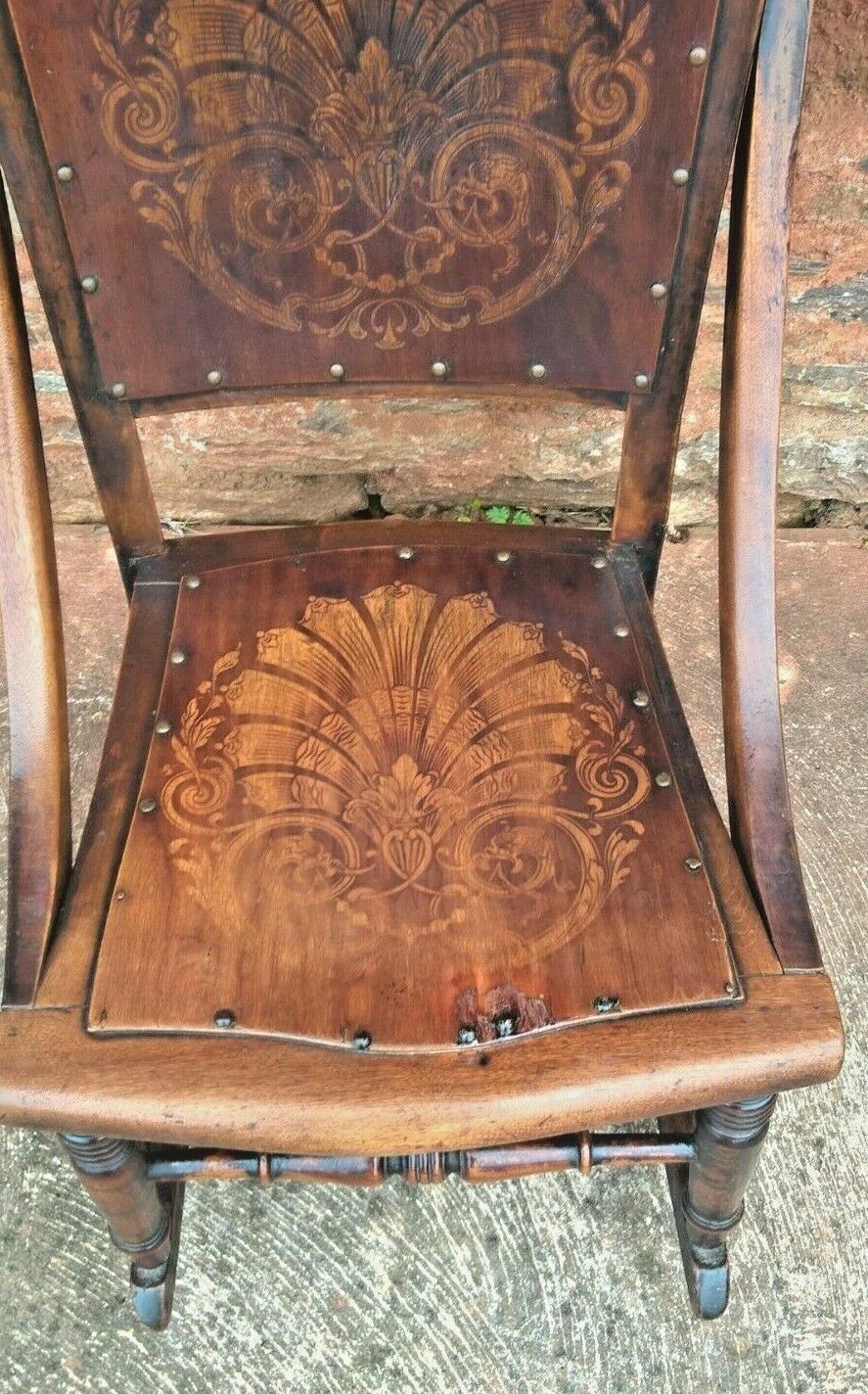 Gorgeous Vintage Rocking Chair / Edwardian Rocker ( sold )