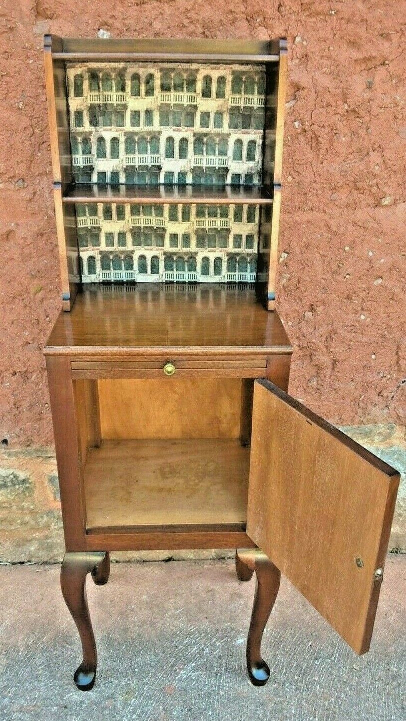 Attractive Upcycled Bedside Cabinet /  Vintage Bedside Cupboard