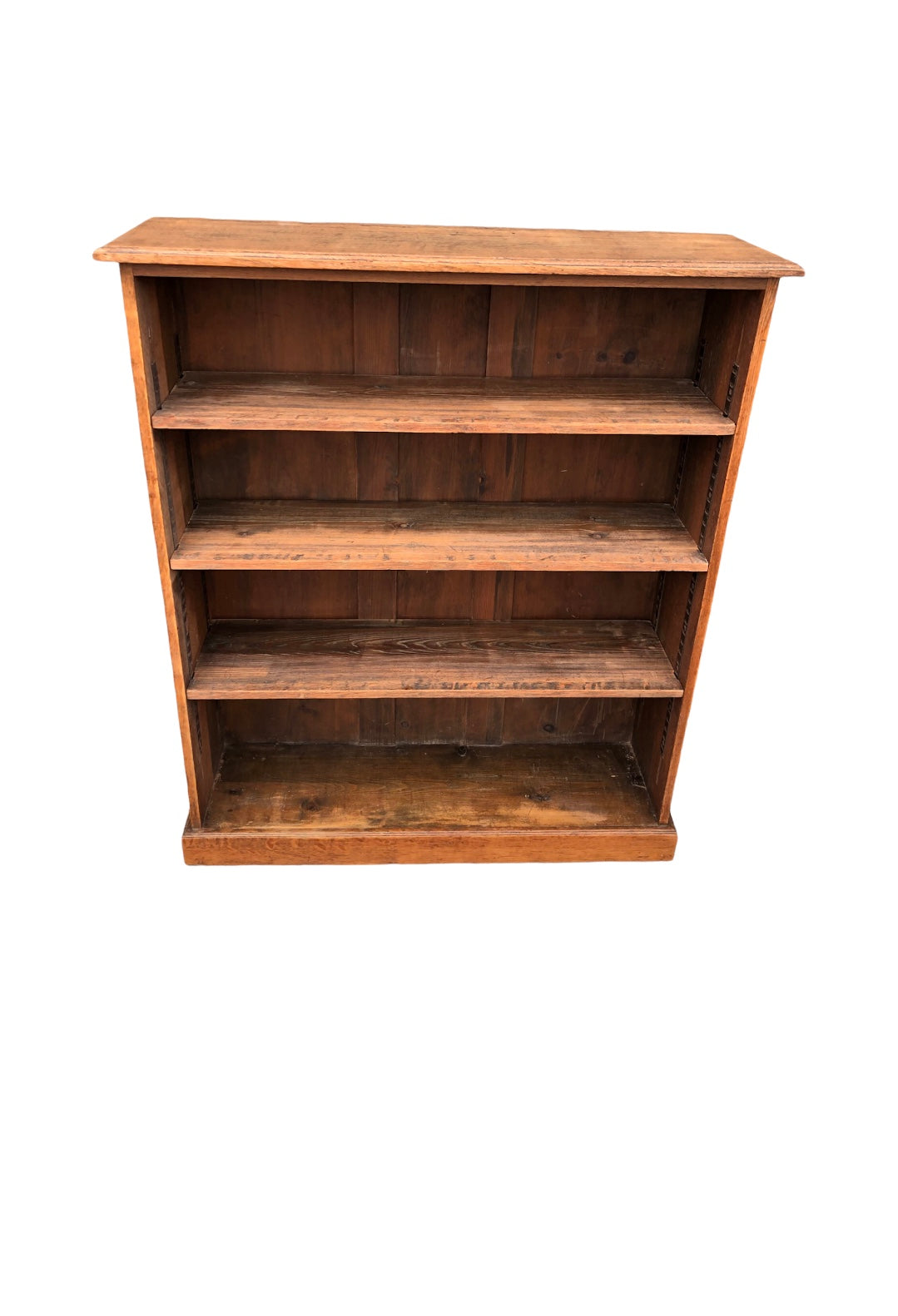 000921....Rustic Oak And Pine Bookcase ( sold )