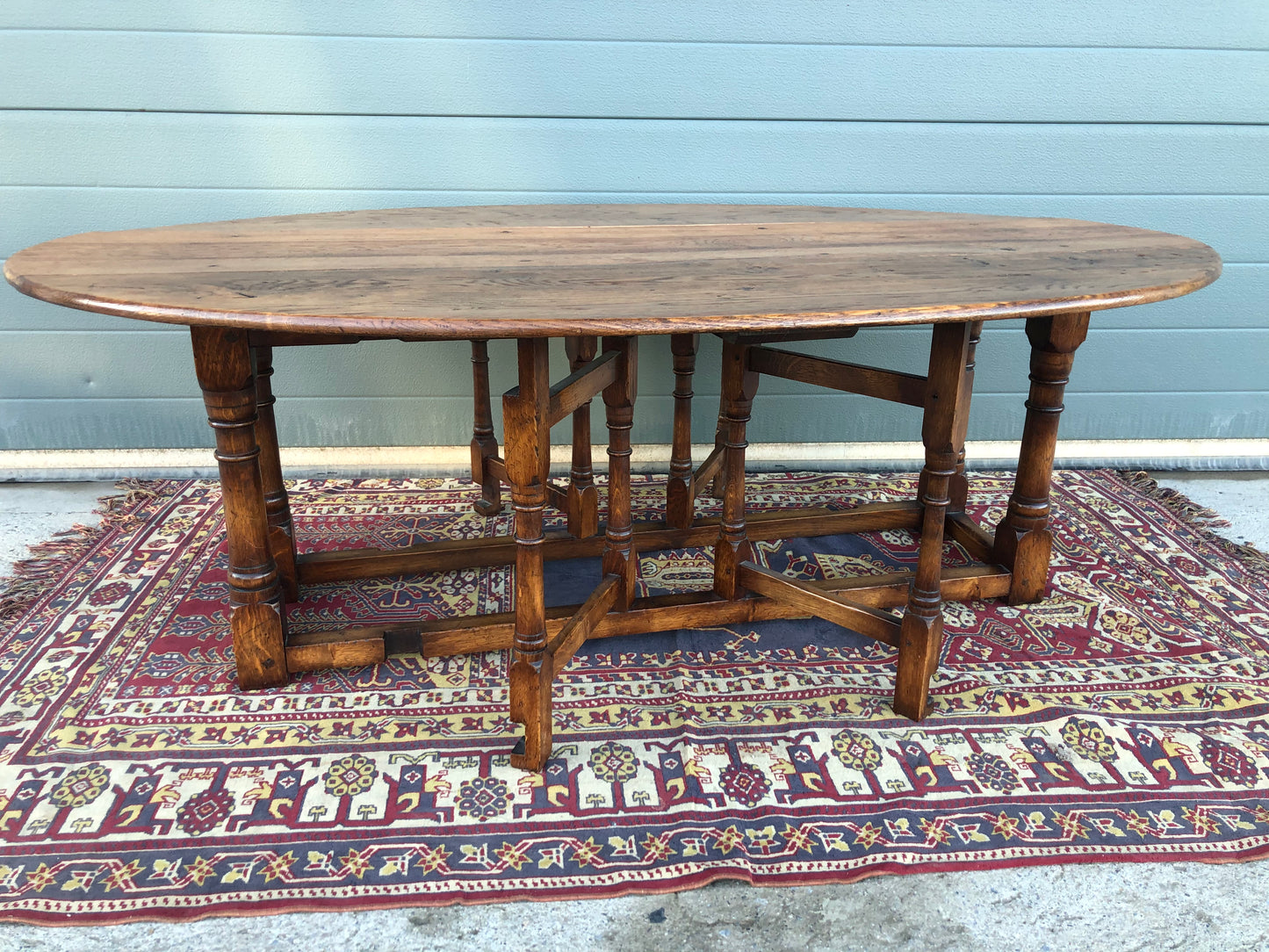 Gorgeous Oak Gateleg Coffee Table / Drop Leaf Coffee Table ( SOLD )