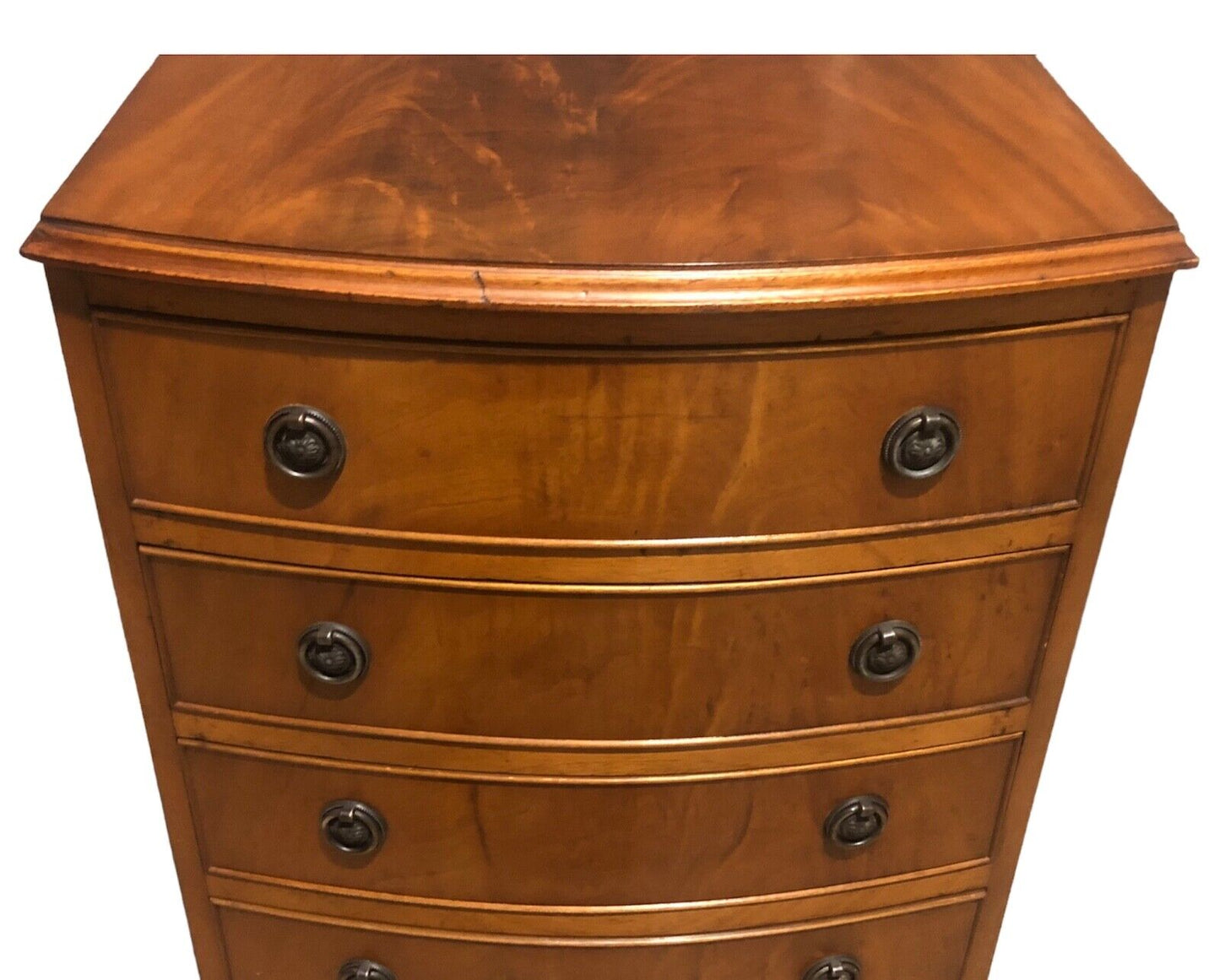 000888....Handsome Vintage Bedside Chest / Bedside Table ( sold )