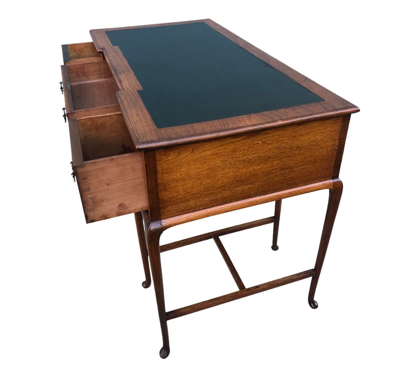 000881....Handsome Vintage Walnut Desk