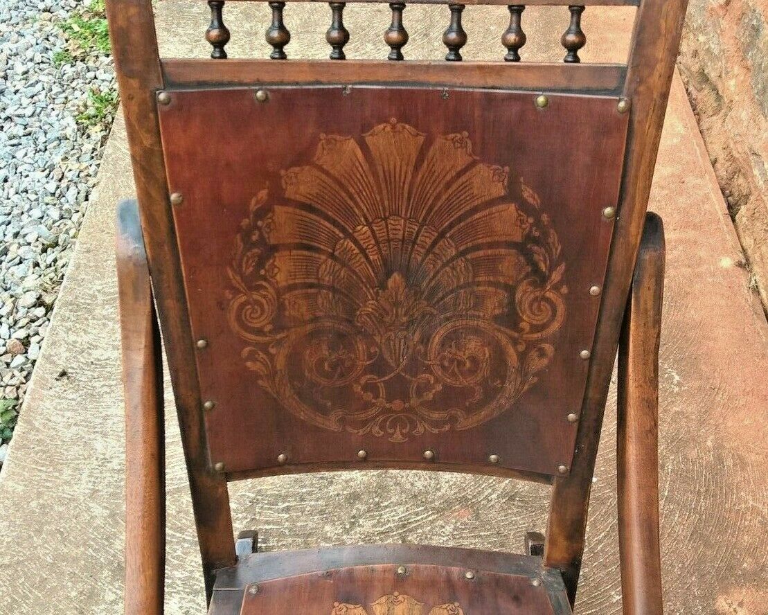 Gorgeous Vintage Rocking Chair / Edwardian Rocker ( sold )