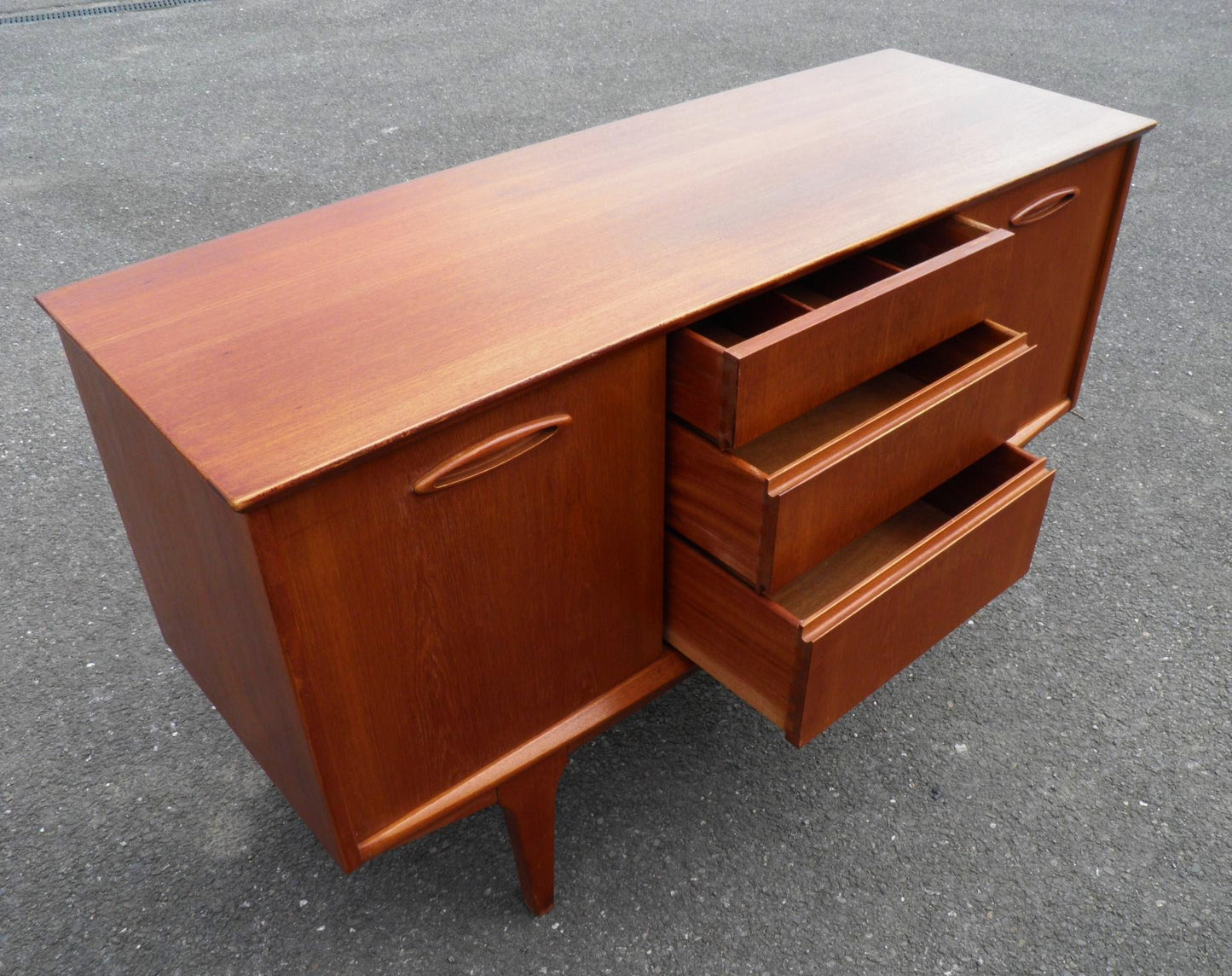 Retro Teak Sideboard of Small Proportions