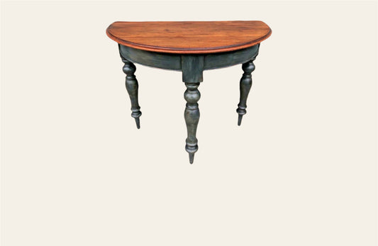 000994....Handsome Antique Solid Mahogany Hall Table ( sold )