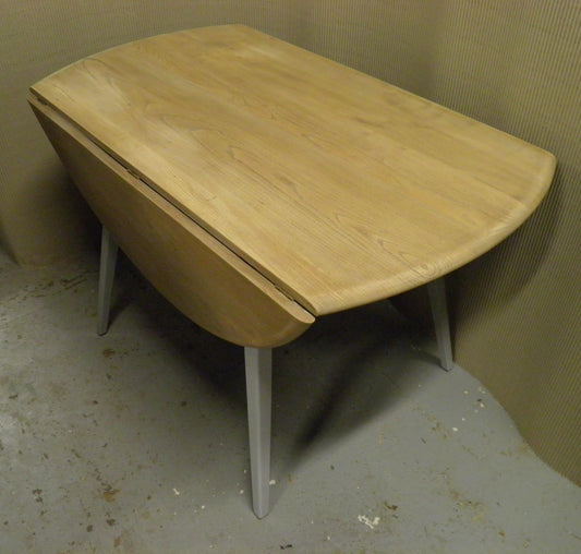 Vintage Mid Century Ercol Windsor Range Drop Leaf Table