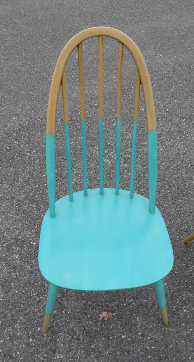 PAIR OF ERCOL QUAKER WINDSOR CHAIRS