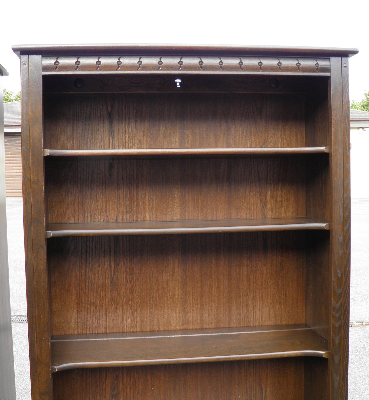 Pair Of Genuine Ercol Tall Bookcases