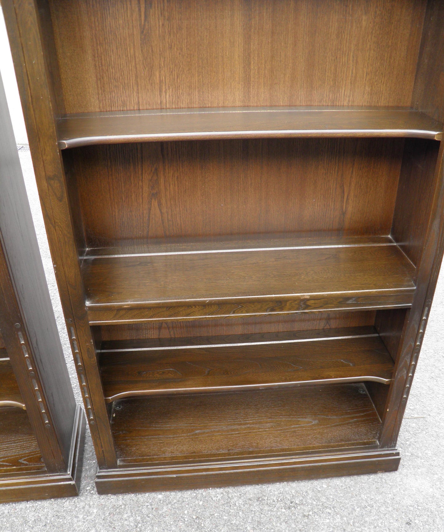 Pair Of Genuine Ercol Tall Bookcases