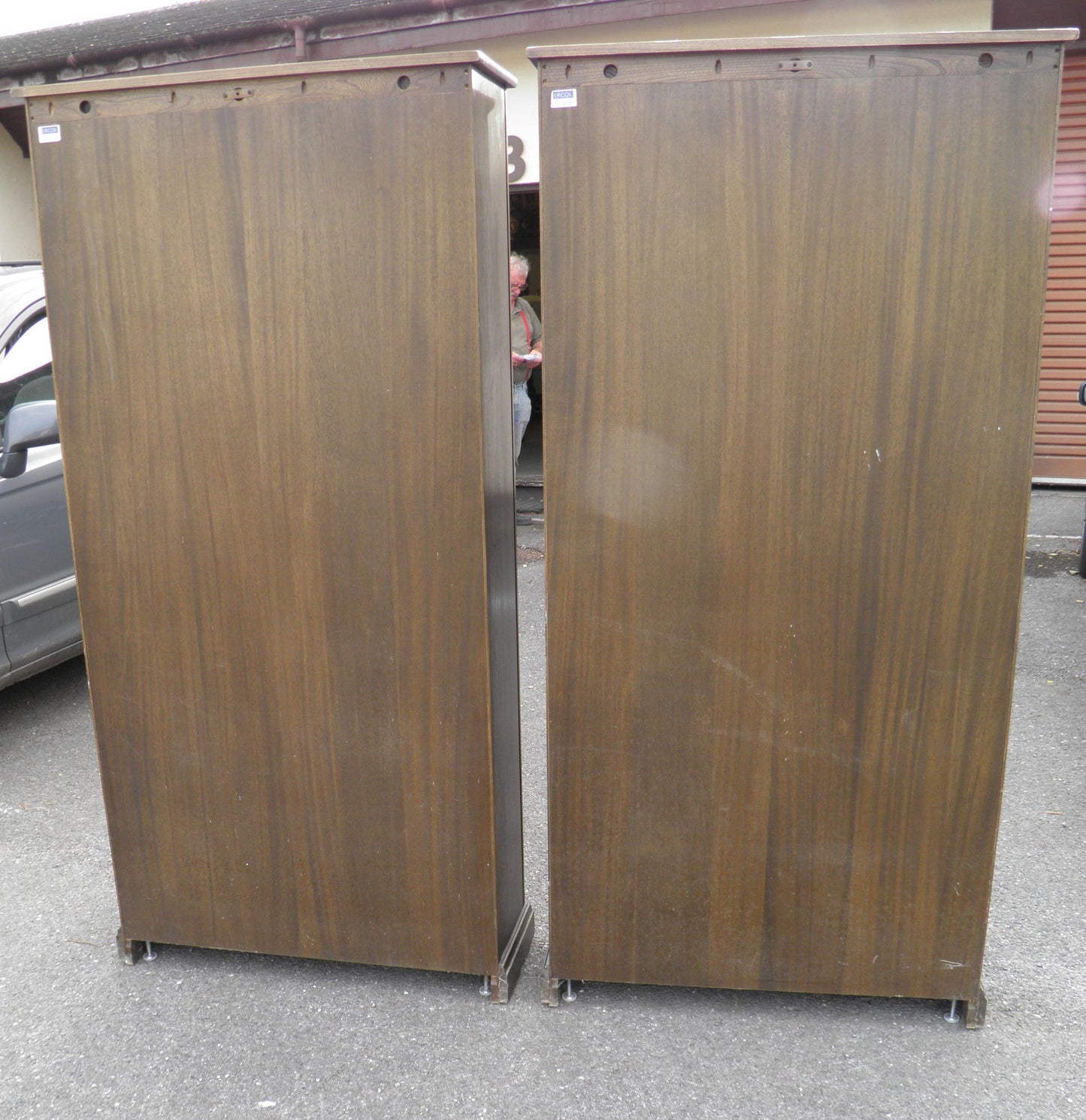 Pair Of Genuine Ercol Tall Bookcases