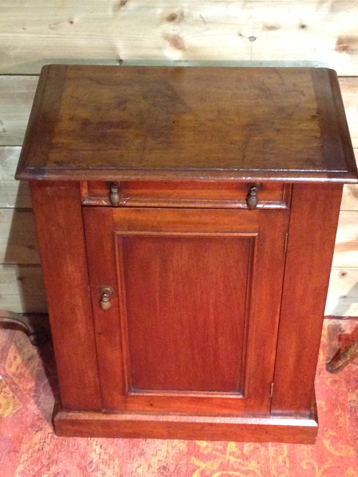 210.....Antique Mahogany Washstand / Large Bedside Cabinet