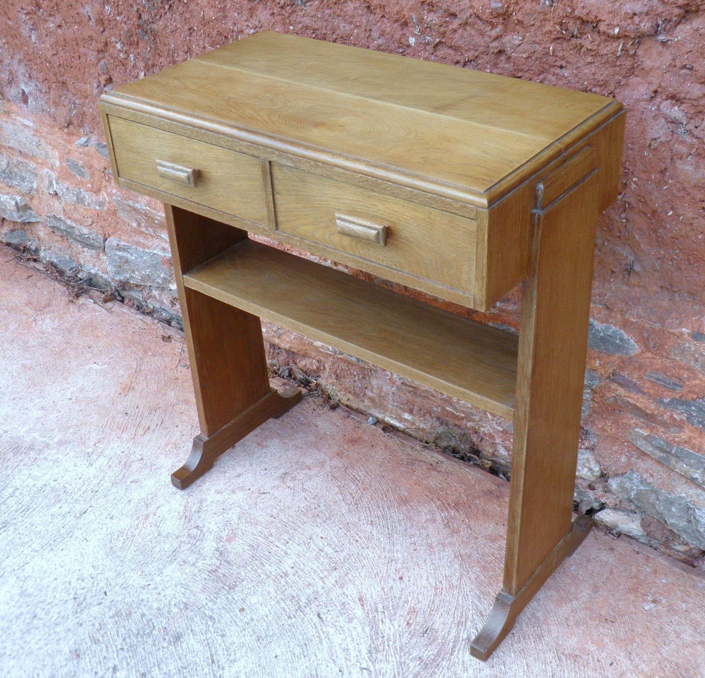 Art Deco Style Vintage Side Table / Writing Table / Desk