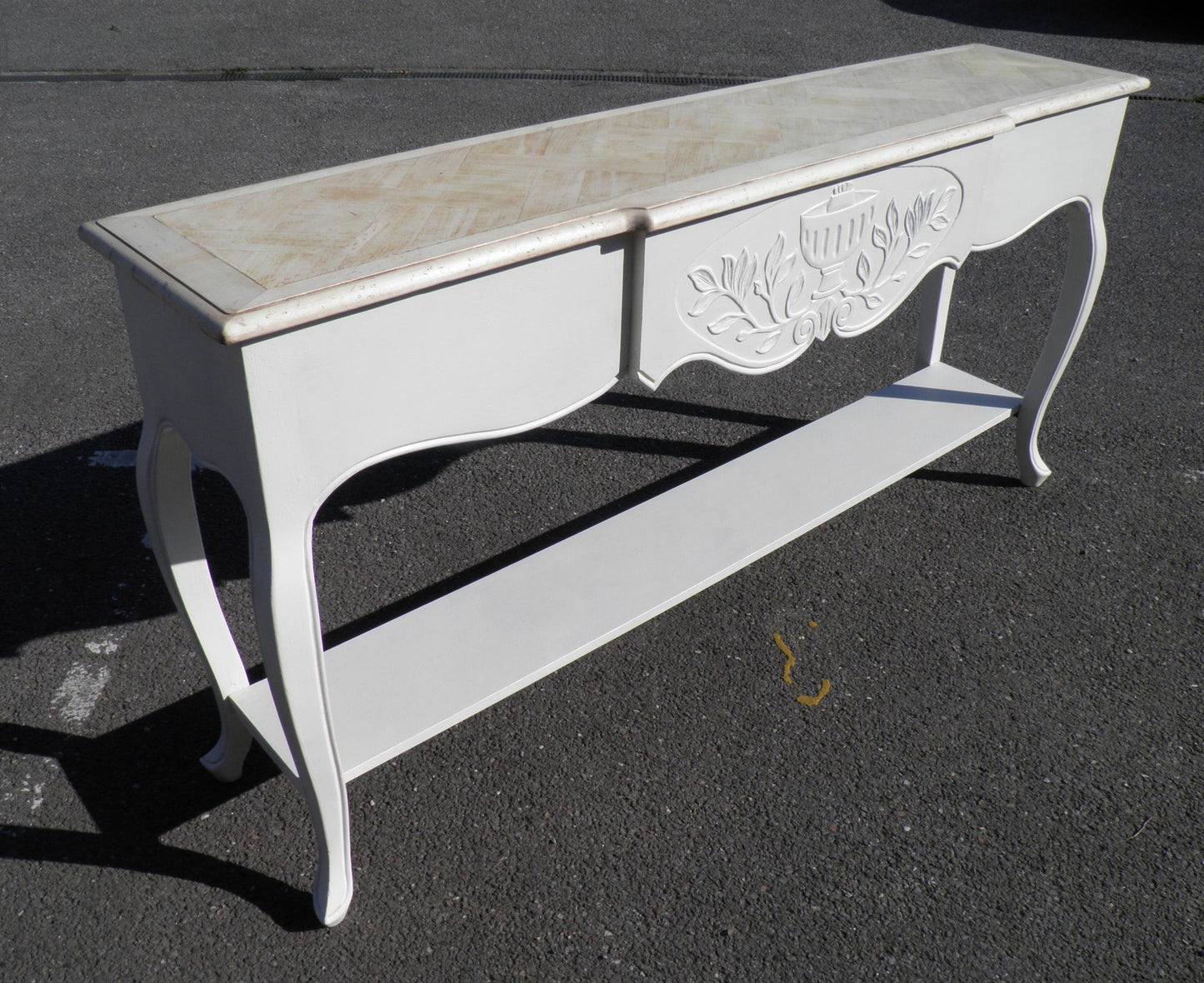 Gorgeous French Shabby Chic Console Table