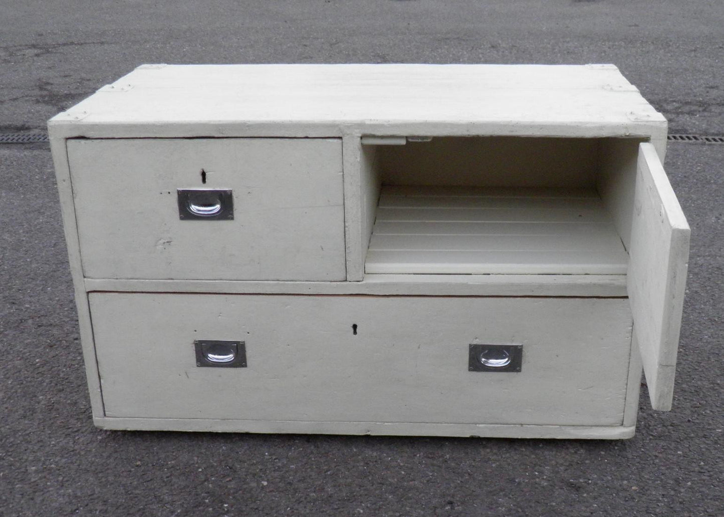 RUSTIC ANTIQUE SHABBY CHIC PINE MARINERS CHEST....SALE SALE SALE !