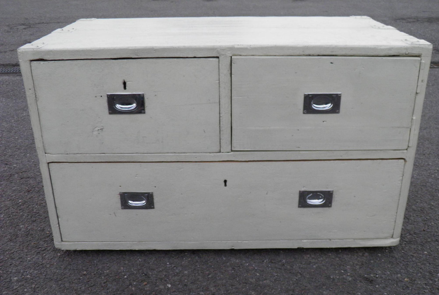 RUSTIC ANTIQUE SHABBY CHIC PINE MARINERS CHEST....SALE SALE SALE !