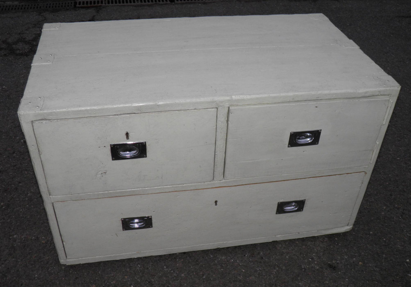 RUSTIC ANTIQUE SHABBY CHIC PINE MARINERS CHEST....SALE SALE SALE !