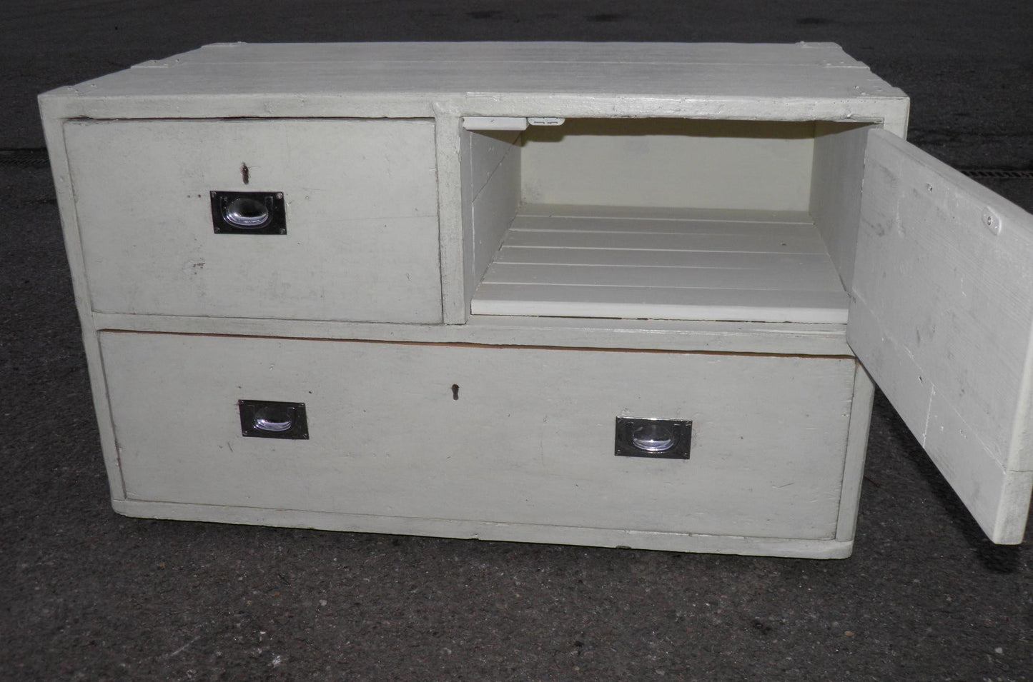 RUSTIC ANTIQUE SHABBY CHIC PINE MARINERS CHEST....SALE SALE SALE !