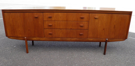Beautiful Mid Century White & Newton Golden Teak Sideboard