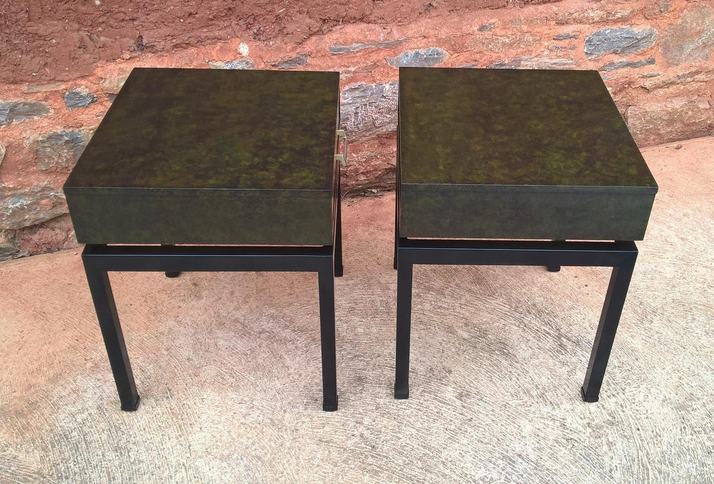 Rare Pair Of Limba G Plan Bedside Tables / Bedside Cabinets