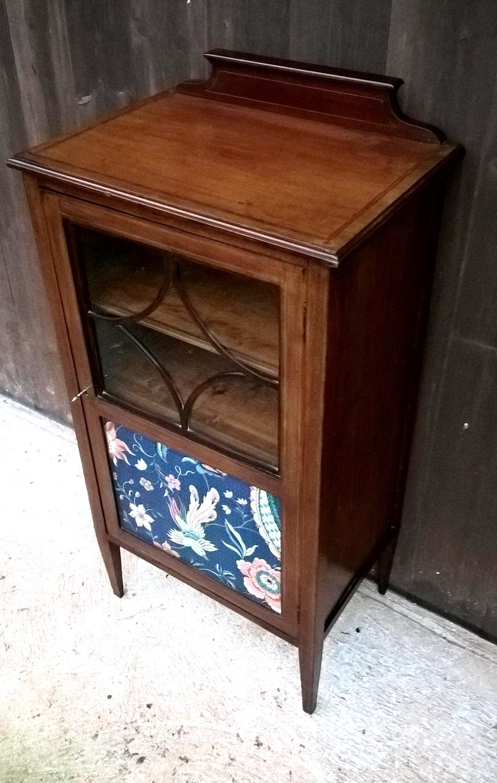 Attractive Vintage Upcycled Mahogany Music Cabinet ( SOLD )