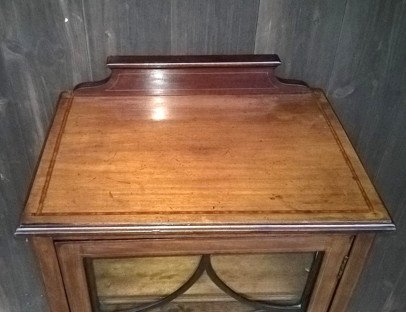 Attractive Vintage Upcycled Mahogany Music Cabinet ( SOLD )