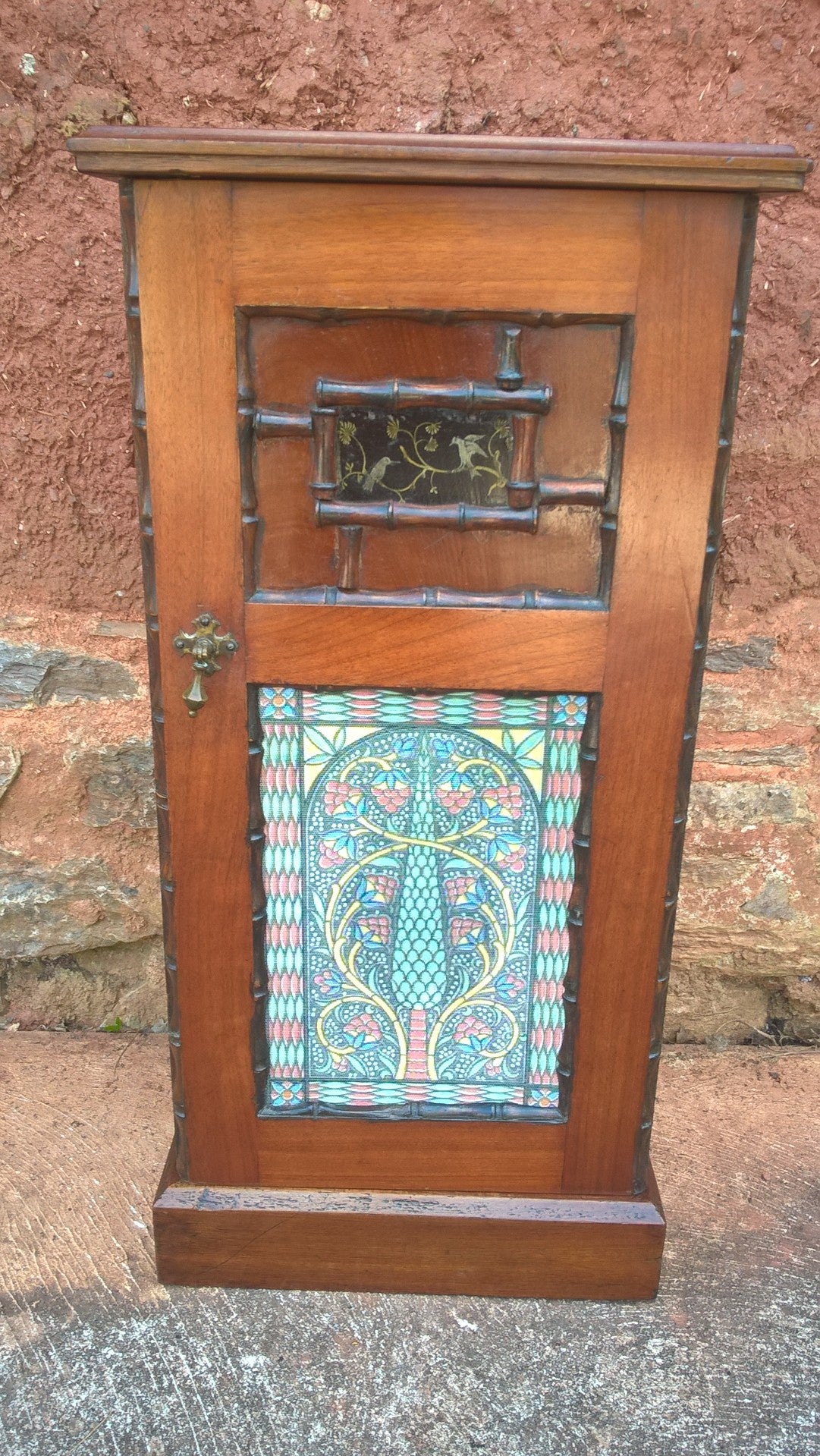 Bedside Cabinet - Vintage Walnut - Bedside Cupboard