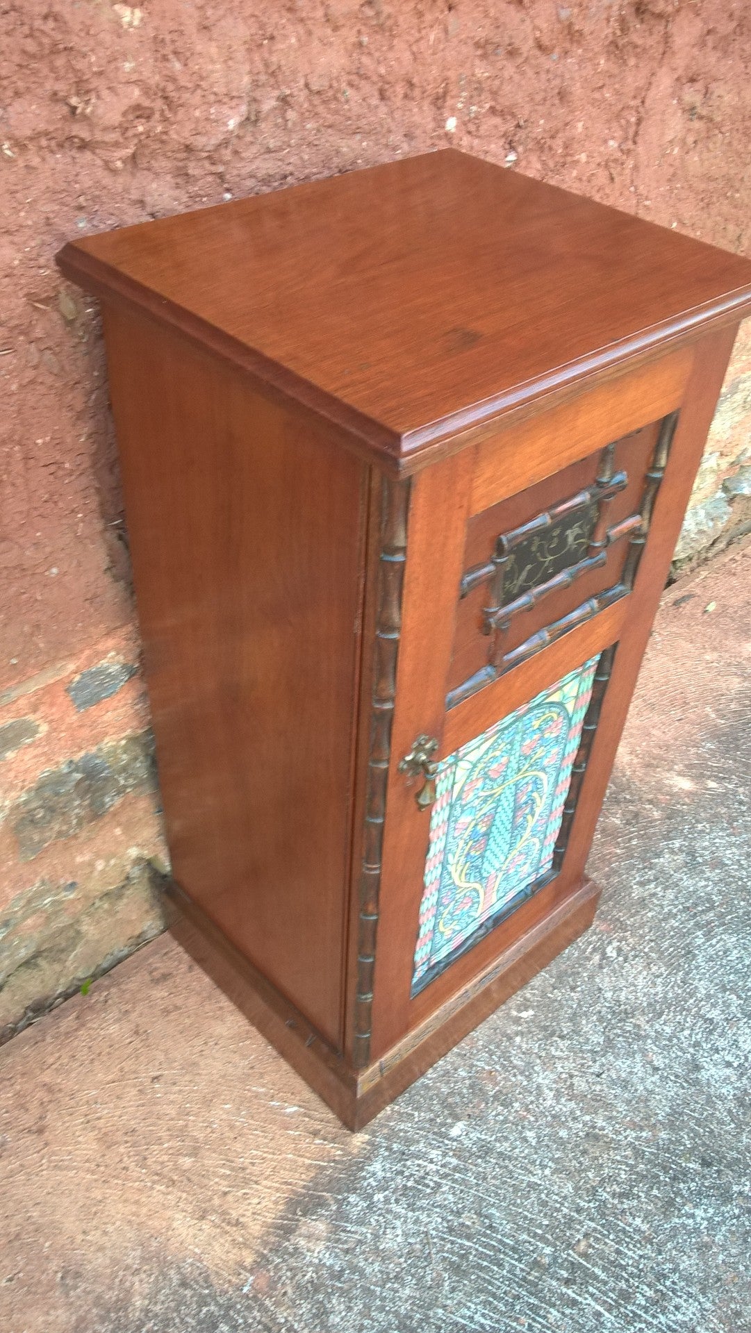 Bedside Cabinet - Vintage Walnut - Bedside Cupboard