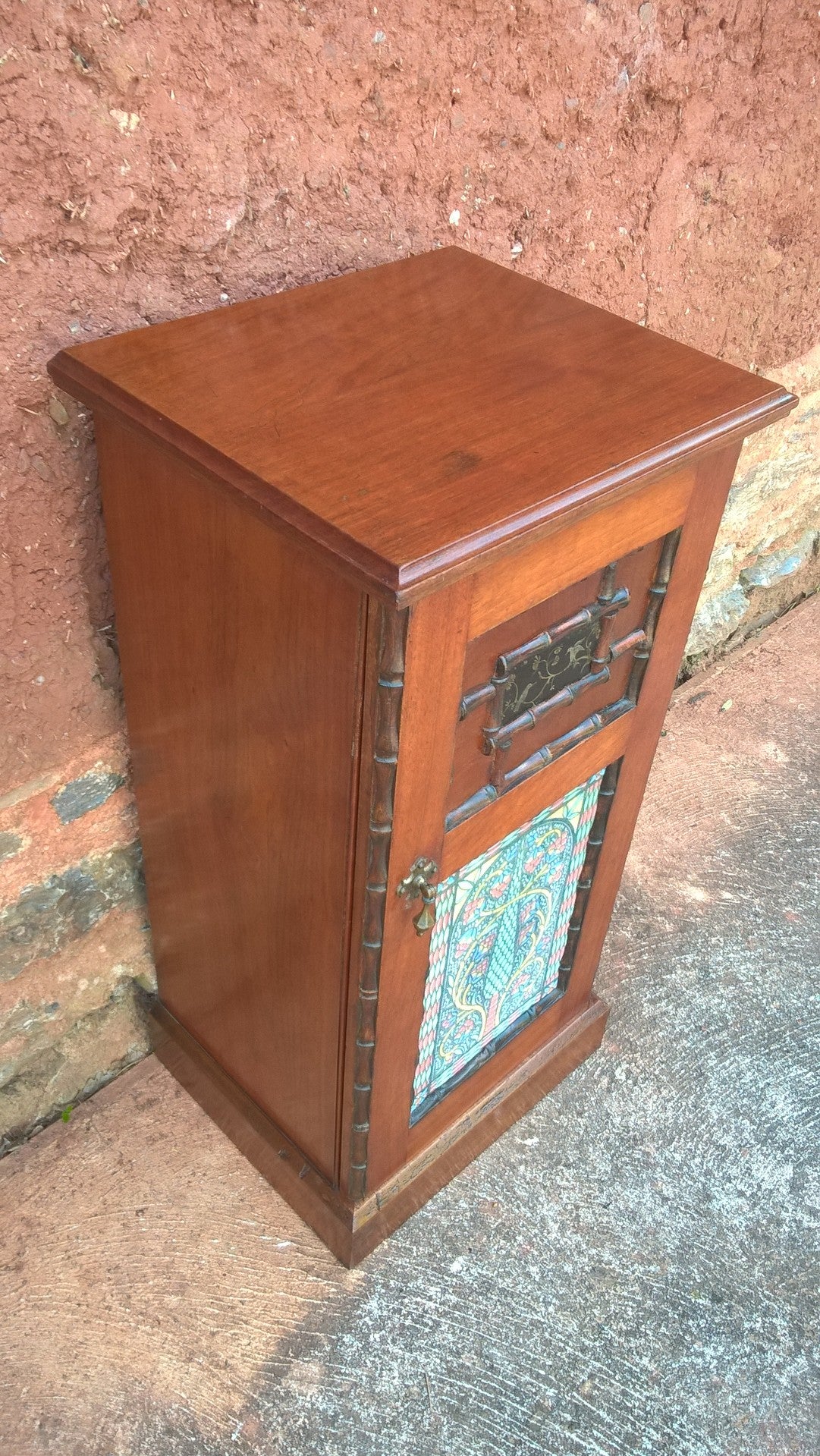 Bedside Cabinet - Vintage Walnut - Bedside Cupboard