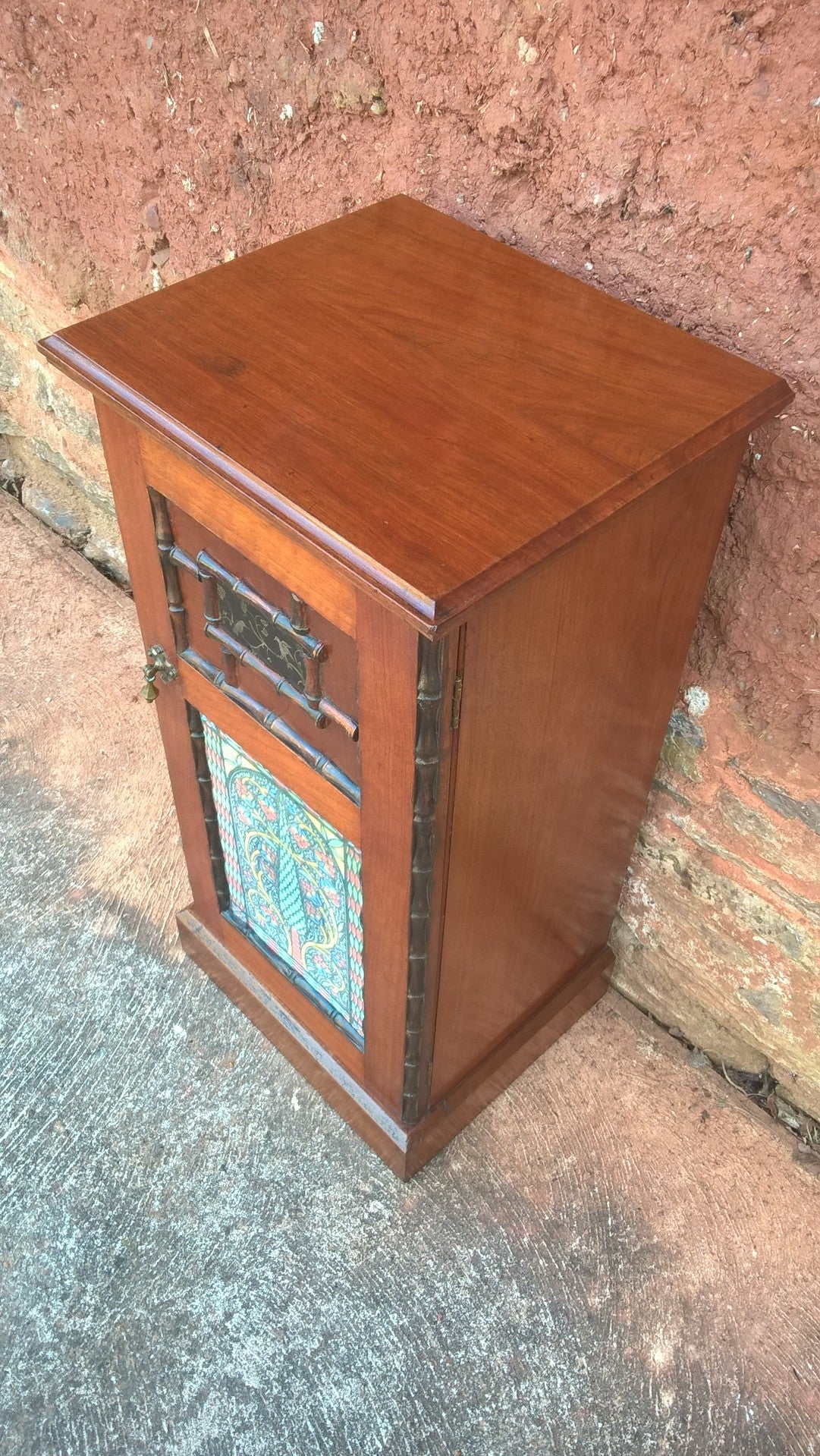 Bedside Cabinet - Vintage Walnut - Bedside Cupboard