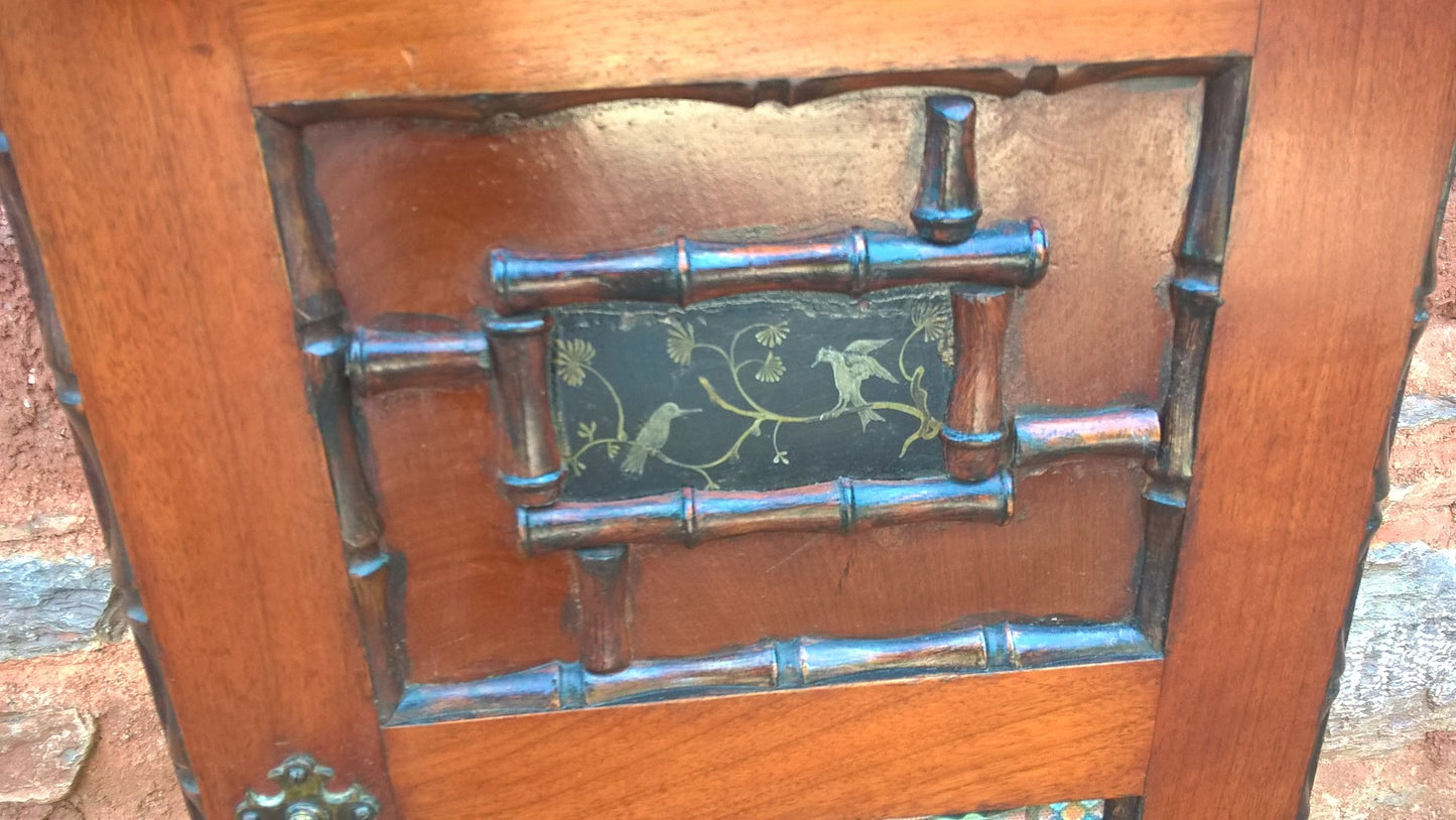 Bedside Cabinet - Vintage Walnut - Bedside Cupboard