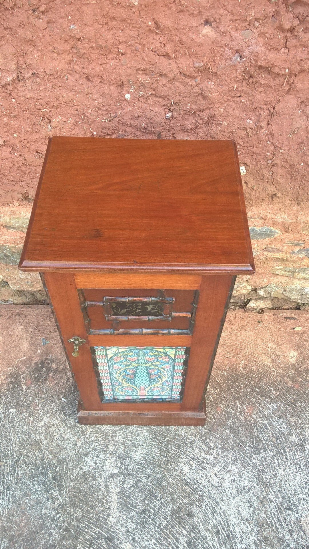 Bedside Cabinet - Vintage Walnut - Bedside Cupboard