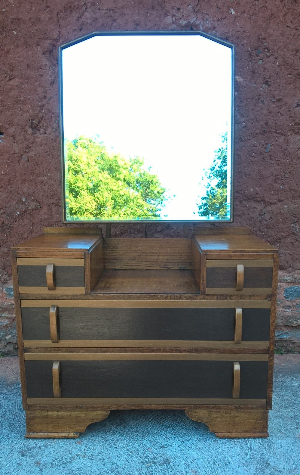 Gorgeous Upcycled Art Deco Dressing Table
