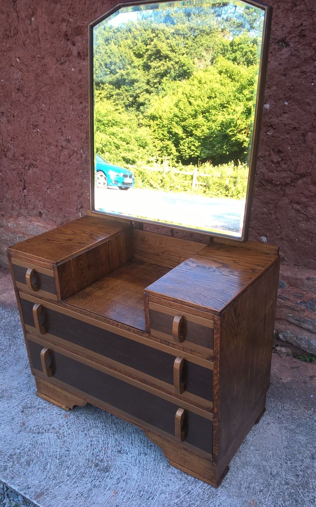 Gorgeous Upcycled Art Deco Dressing Table