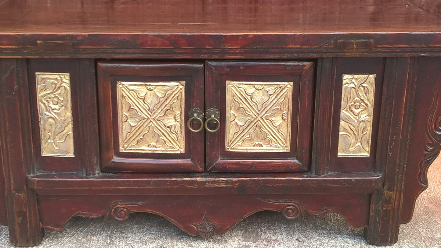 233.....Gorgeous Antique Oriental Altar Table - Make Great TV Stand / Media Cabinet ! ( SOLD )