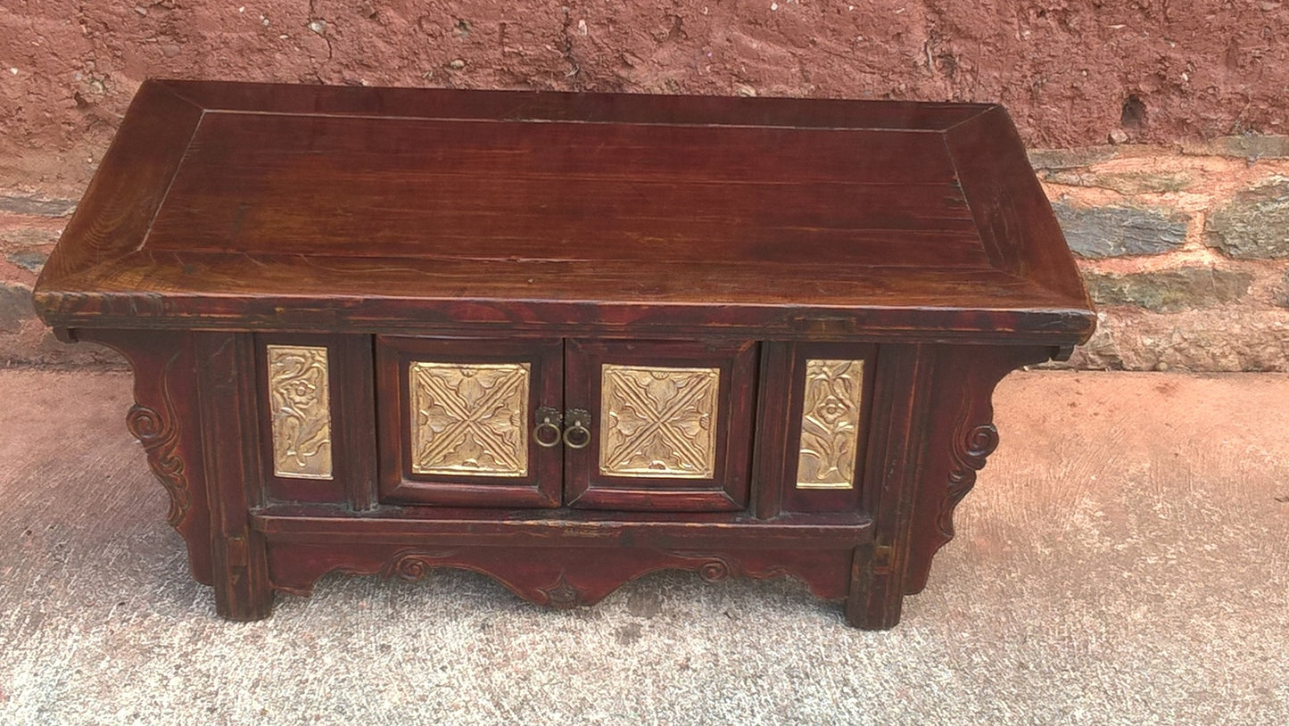 233.....Gorgeous Antique Oriental Altar Table - Make Great TV Stand / Media Cabinet ! ( SOLD )