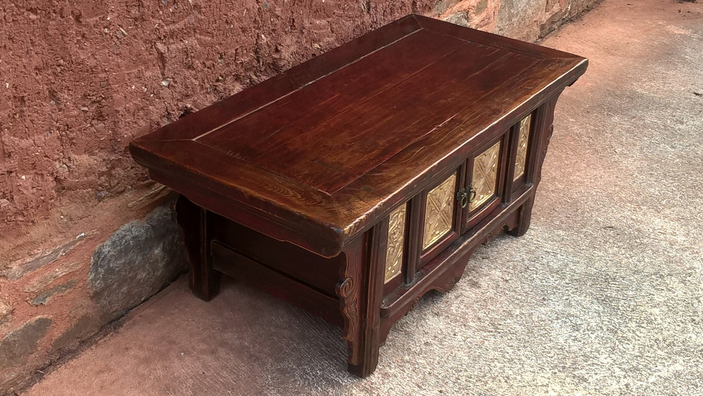 233.....Gorgeous Antique Oriental Altar Table - Make Great TV Stand / Media Cabinet ! ( SOLD )