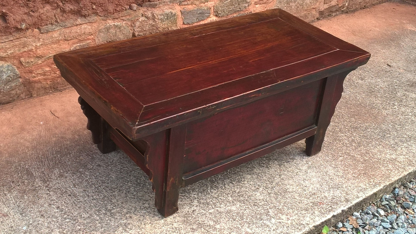 233.....Gorgeous Antique Oriental Altar Table - Make Great TV Stand / Media Cabinet ! ( SOLD )