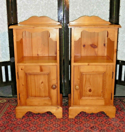 381.....A Pair Of Refinished Bedside Cabinets / Bedside Tables