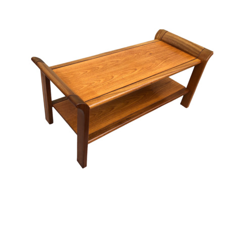 000901....Handsome Retro Teak Coffee Table ( sold )