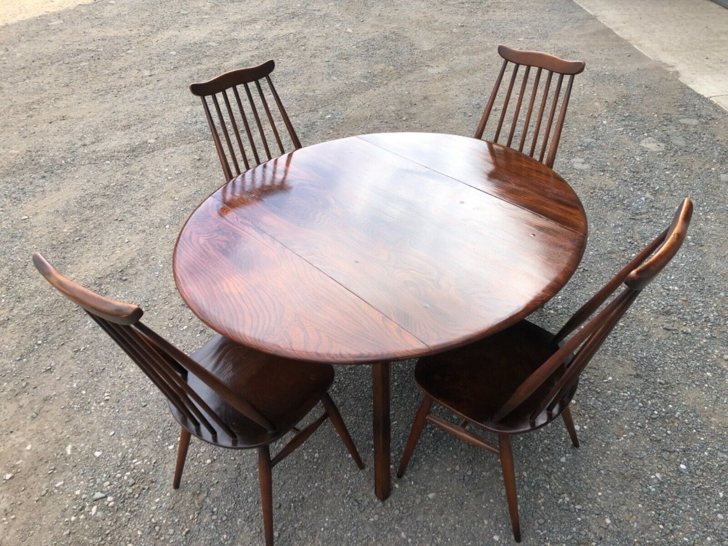 Vintage Ercol Table And Chairs ( SOLD )